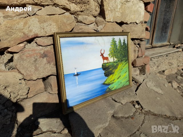 Стара картина #13, снимка 2 - Картини - 34697274