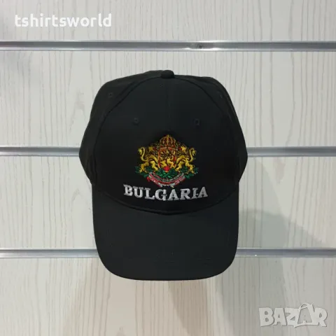 Нова шапка с козирка България, с Герб в черен цвят, снимка 5 - Шапки - 47494459