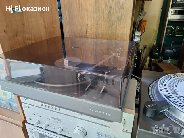 Грамофон Philips automatic 673 Пълен автомат, снимка 9 - Грамофони - 55798833