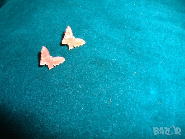 розови обеци, снимка 2 - Обеци - 38729267