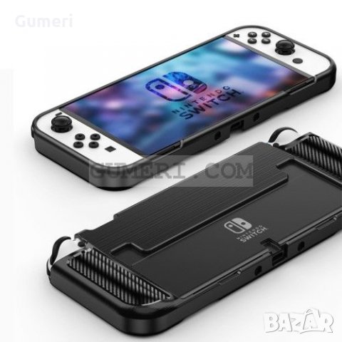 Nintendo Switch OLED Model - Силиконов Гръб , снимка 9 - Аксесоари - 34845092