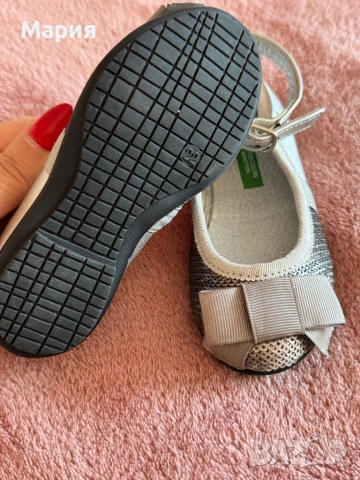 Обувки тип балеринки Beneton, снимка 2 - Детски обувки - 53846739