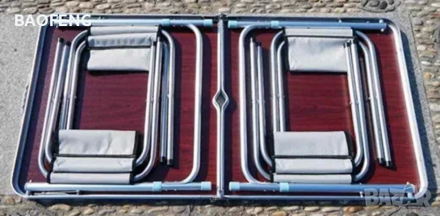 !!! Промоция Нови Компект Сгъваема Маса и 4 Стола Malatec от алуминии ULTRA от вносител , снимка 14 - Градински мебели, декорация  - 50481241