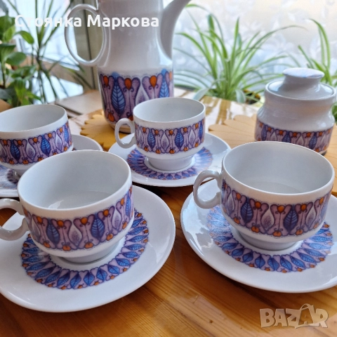 Баварски порцеланов комплект, снимка 4 - Сервизи - 52522538