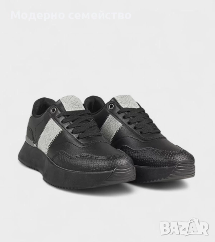 Ежедневни дамски маратонки с връзки , снимка 1