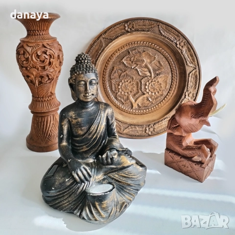 6191 Ръчно изработени дървени статуетки