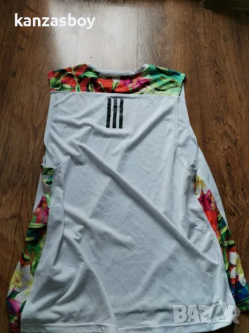 adidas Own The Run Floral - страхотен мъжки потник ХЛ, снимка 6 - Тениски - 50211992