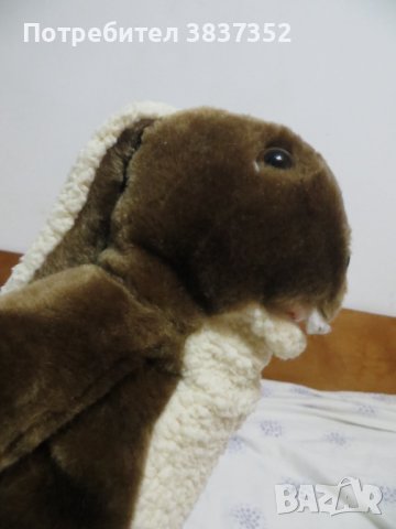 Зайче за куклен театър, снимка 2 - Плюшени играчки - 42331936