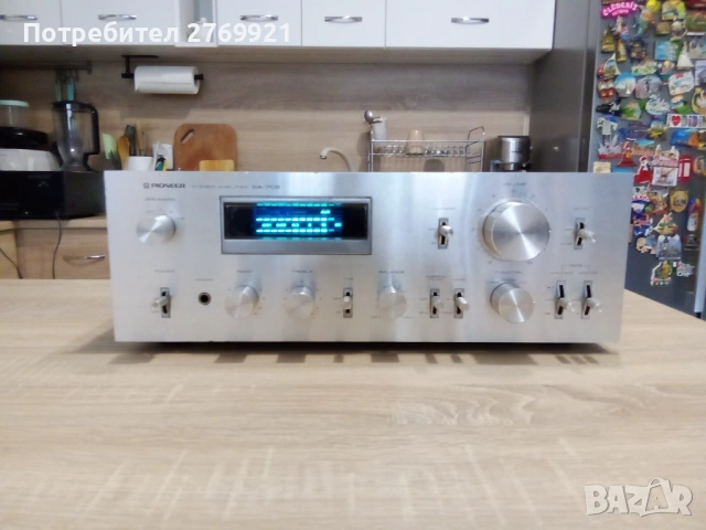 Усилвател Pioneer SA 708, снимка 12 - Ресийвъри, усилватели, смесителни пултове - 53846242