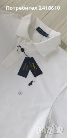 POLO Ralph Lauren Pique Cotton Custom Slim Fit Mens Size 2XL НОВО! ОРИГИНАЛ! Мъжка Тениска!