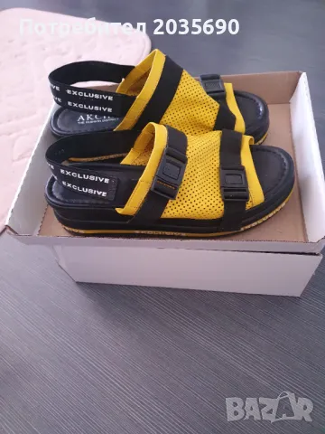 Дамски сандали естествена кожа , снимка 2 - Дамски ежедневни обувки - 47321790