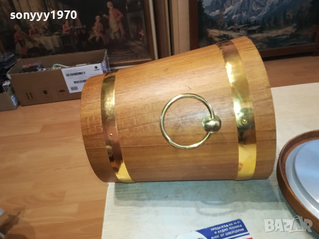 ЛЕДАРКА-ШАМПАНИЕРА С КАПАК ОТ ФРАНЦИЯ 2403241024LNWC, снимка 2 - Антикварни и старинни предмети - 44920590