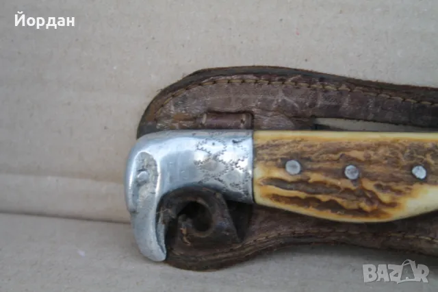 Стар нож на Дим.Димитров, снимка 2 - Антикварни и старинни предмети - 48296925