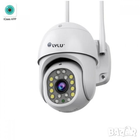 ново 6MP IP камера 16LED LYLU цветно нощно виждане WIFI, снимка 1 - IP камери - 44380629
