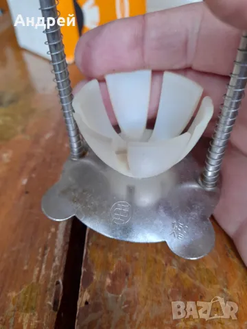 Стар уред за рязане на яйца,яйцерезачка #10, снимка 4 - Други ценни предмети - 47750732