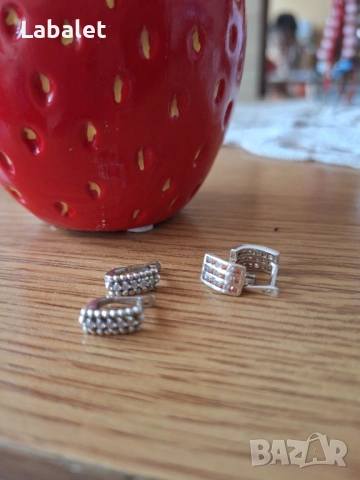 Обеци сребро -видове, снимка 2 - Обеци - 53589135