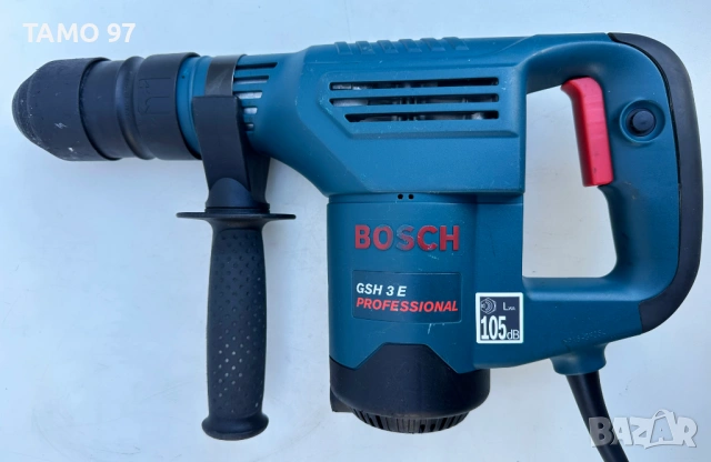 BOSCH GSH 3 E - Чист къртач 650W 2.6J като нов!, снимка 3 - Къртачи - 53102354