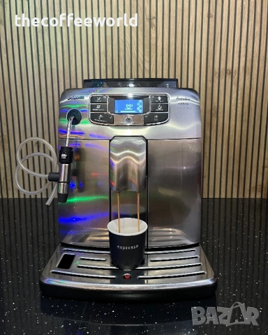 Saeco Intelia Deluxe - Перфектно състояние с 6 месеца гаранция!