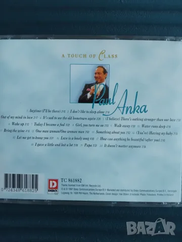 Paul Anka ‎– A Touch Of Class - оригинален диск музика, снимка 2 - CD дискове - 56008064