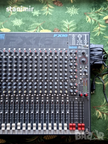 Mixer Soundcraft spirit fx16, снимка 3 - Други - 52909944