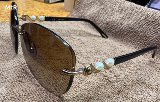 Луксозни слънчеви очила Chopard ARCH 877S, снимка 3 - Слънчеви и диоптрични очила - 52488809