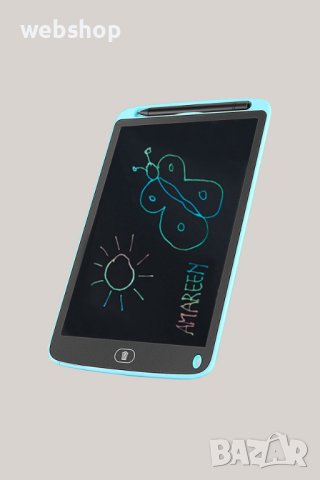 Детски LCD таблет за рисуване, 12 инча, С писалка, снимка 6 - Рисуване и оцветяване - 42300209