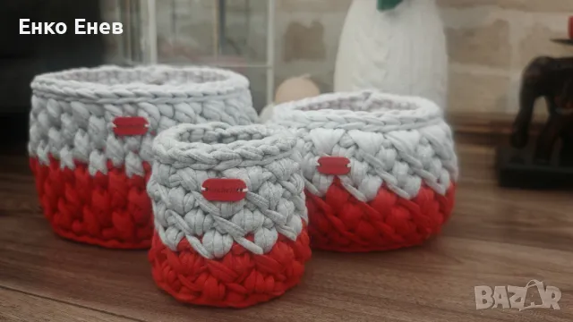 Изработка на ръчно плетени изделия, снимка 17 - Декорация за дома - 36484211