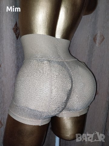  М Моделираща бикина с висока талия и подплънки на дупето 