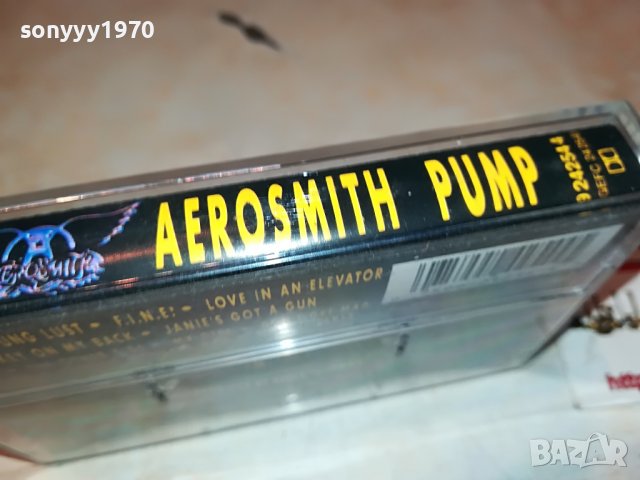 AEROSMITH PUMP-ORIGINAL TAPE 2311221631, снимка 5 - Аудио касети - 38772544