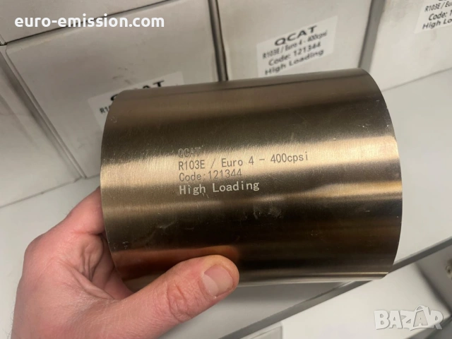 Метален Субстрат за Катализатор Φ120 (Пита) ЕВРО 4 - QCAT 400 Клетки - High Loading