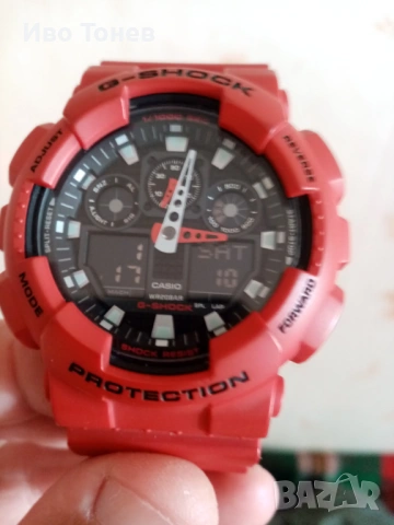      CASIO. GA-100.B.                                            , снимка 4 - Мъжки - 53132140