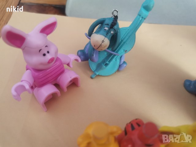 Мечо Пух пластмасови фигурки играчки за игра и украса торта, снимка 6 - Фигурки - 33991323