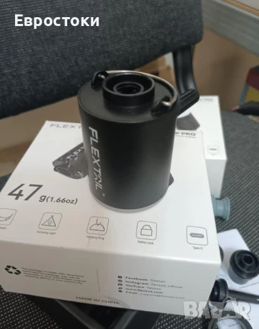 Преносима въздушна помпа FLEXTAILGEAR Mini Pump Pro, снимка 7 - Други - 50715704