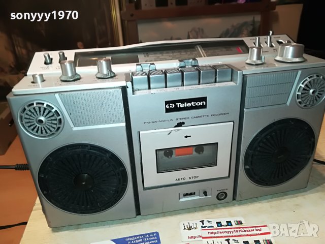 TELETON SCR800 2705232045L, снимка 2 - Радиокасетофони, транзистори - 40844559
