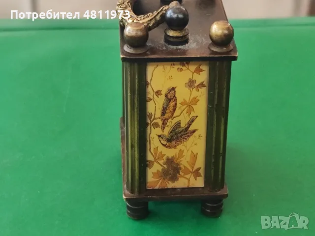 Малък механичен настолен часовник омега omega, снимка 7 - Мъжки - 55975550