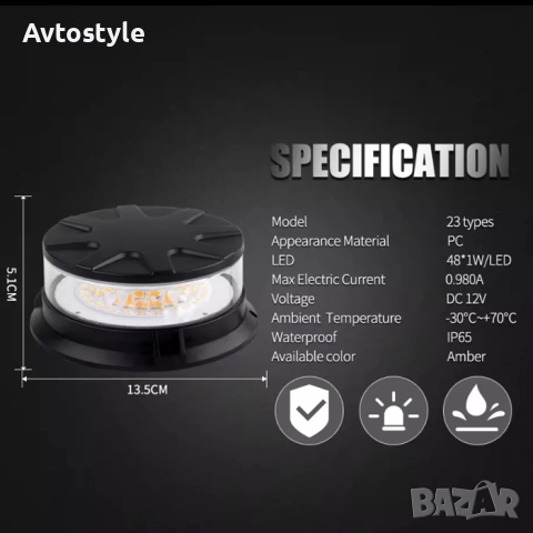 LED сигнална лампа, снимка 2 - Аксесоари и консумативи - 48840679