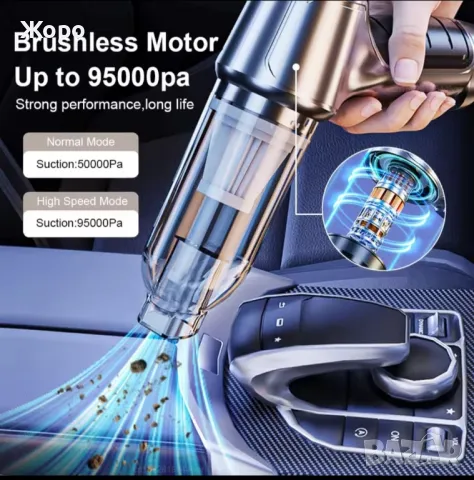 Мощна ръчна прахосмукачка за автомобил SUITU ST-6645Pro, снимка 13 - Прахосмукачки - 49410615