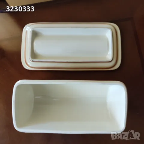 Порцеланов съд за масло, снимка 6 - Аксесоари за кухня - 49768733