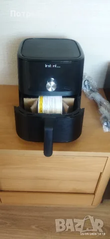 Еър фрайър Instant Vortex 4 (3.8L) , снимка 3 - Фритюрници - 55961238