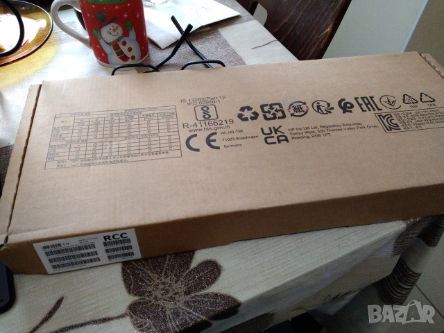 Нови, Клавиатура + мишка HP TPC-P001, снимка 8 - Клавиатури и мишки - 53033138