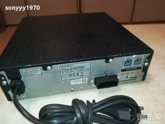 SONY TA-SA300WR SURROUND AMPLIFIER ВНОС SWEDEN 0402251144, снимка 4 - Ресийвъри, усилватели, смесителни пултове - 48959233