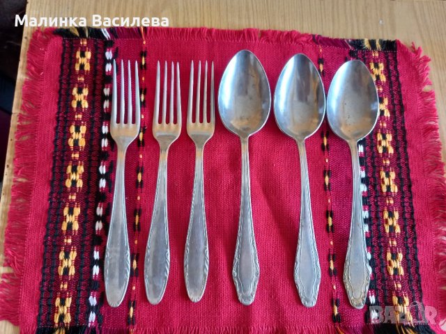 Прибори за хранене , снимка 18 - Прибори за хранене, готвене и сервиране - 41429287