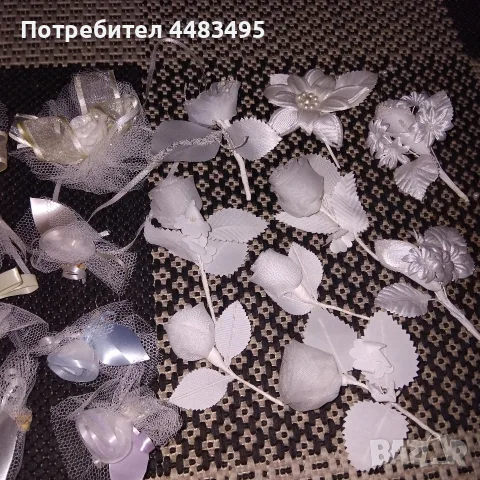 Сватбени украшения, снимка 2 - Сватбени аксесоари - 55981364