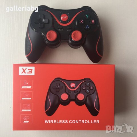 Джойстик Wireless controler X3, iOS, Android, Windows, Безжичен, Bluetooth, снимка 5 - Джойстици и геймпадове - 42593257