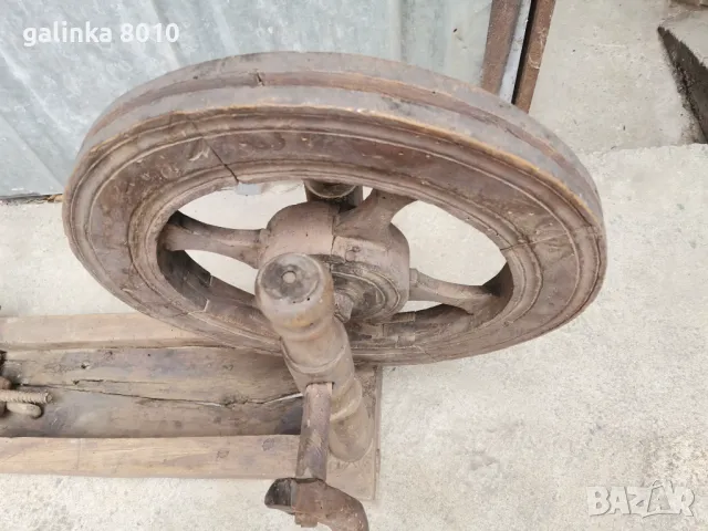 Много стар чекрък, снимка 4 - Антикварни и старинни предмети - 49605299