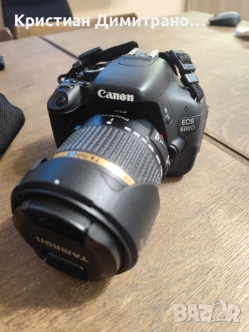 canon 600d, снимка 6 - Фотоапарати - 53306023