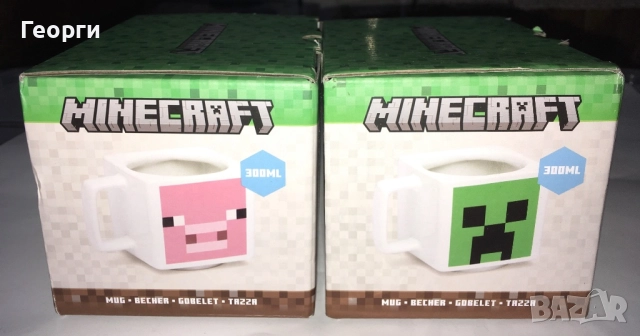 Нови Minecraft чаши от Италия.