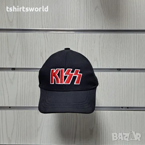 Нова шапка с козирка на музикалната група KISS, снимка 3 - Шапки - 47673475