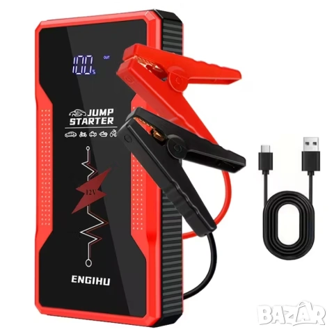 1200A Стартерно устройство за подпомагане акумулатора на автомобила , снимка 2 - Аксесоари и консумативи - 53179681