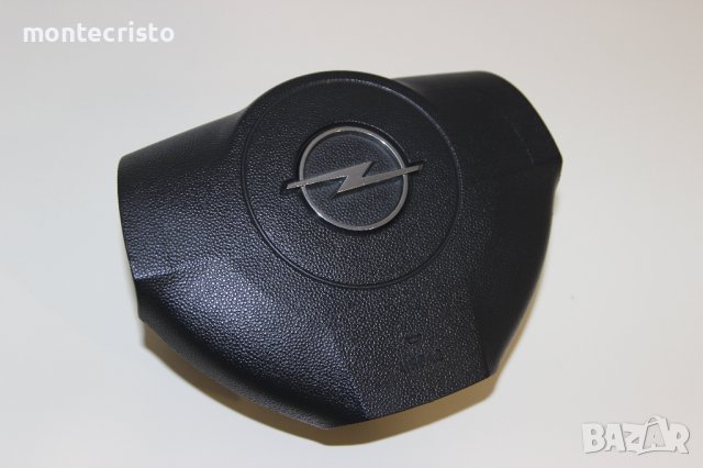 Трилъчев airbag волан Opel Astra H (2003-2010г.) 13111344, снимка 2 - Части - 44243138